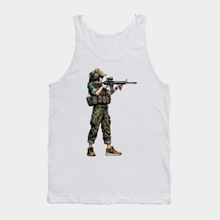 Tactical Girl Tank Top